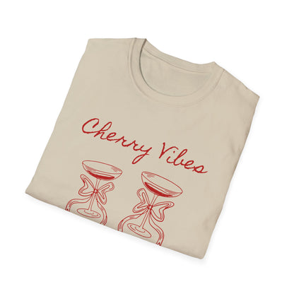 Cherry Vibes Bachelorette Party T-Shirt