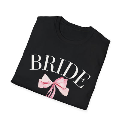 Bride Pink Coquette Bow T-Shirt