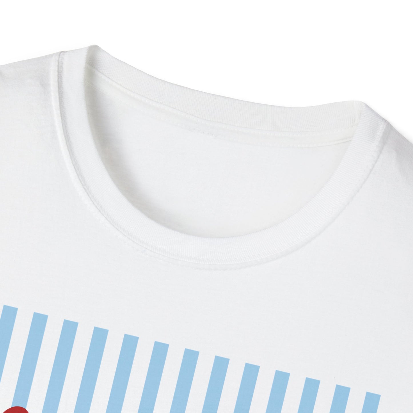 Ma Chérie cherry blue striped T-Shirt