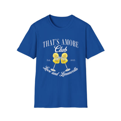 That's Amore Club Love and Limoncello 2025 T-Shirt