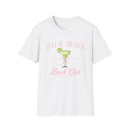 Tulum Mexico Bach Club The Final Fiesta 2025 T-Shirt