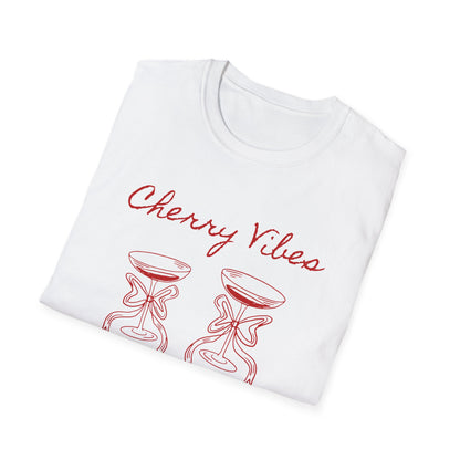 Cherry Vibes Bachelorette Party T-Shirt