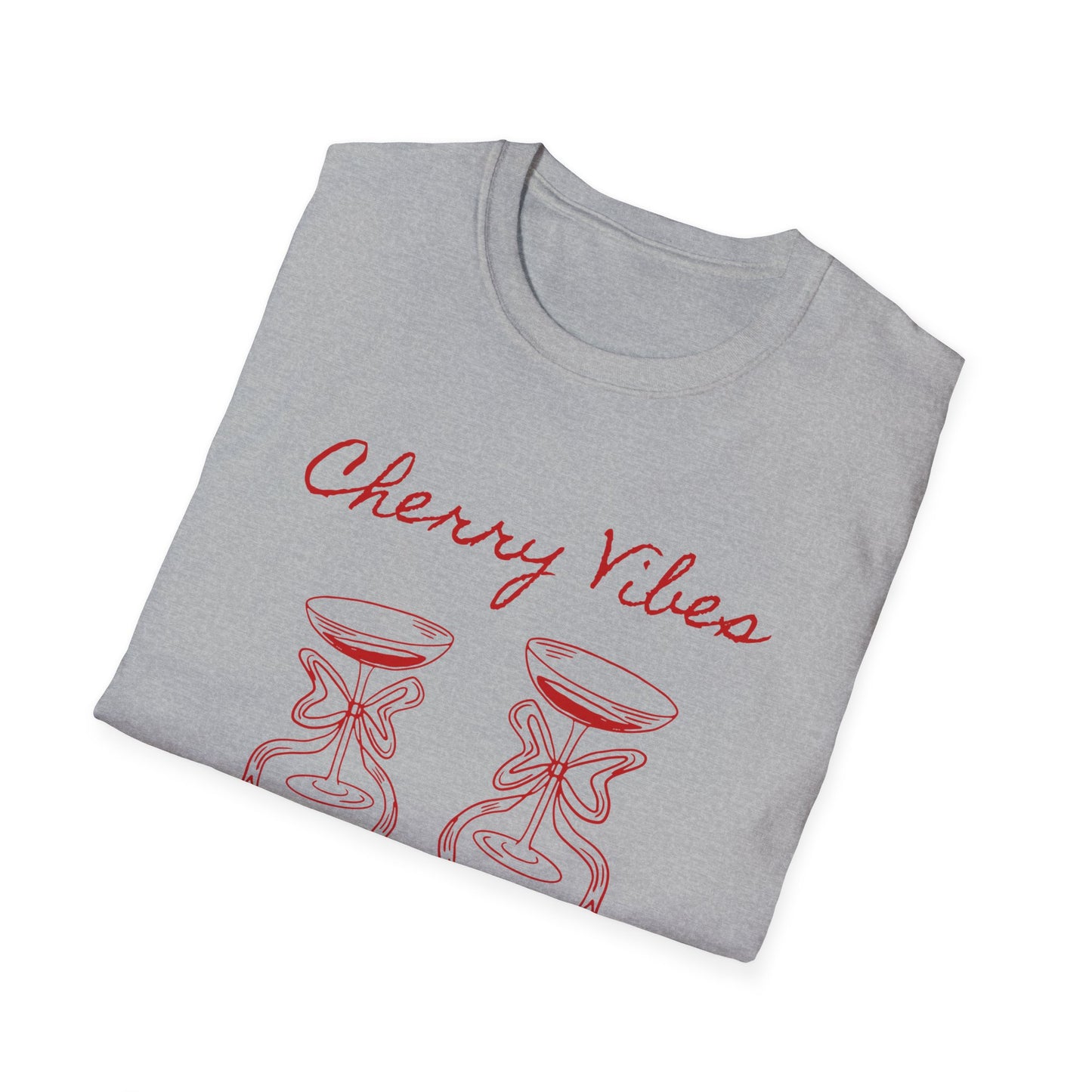 Cherry Vibes Bachelorette Party T-Shirt