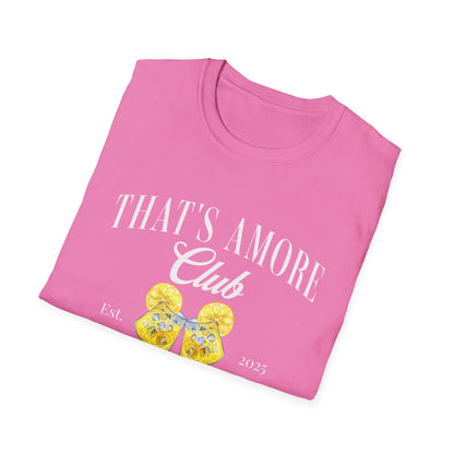 That's Amore Club Love and Limoncello 2025 T-Shirt