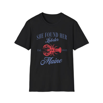 She found her lobster in Maine 2025 T-Shirt