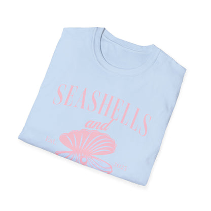 Seashells and wedding bells 2025 T-Shirt