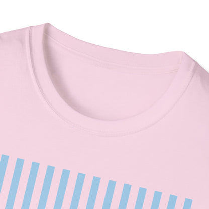 Cherry on top blue striped T-Shirt