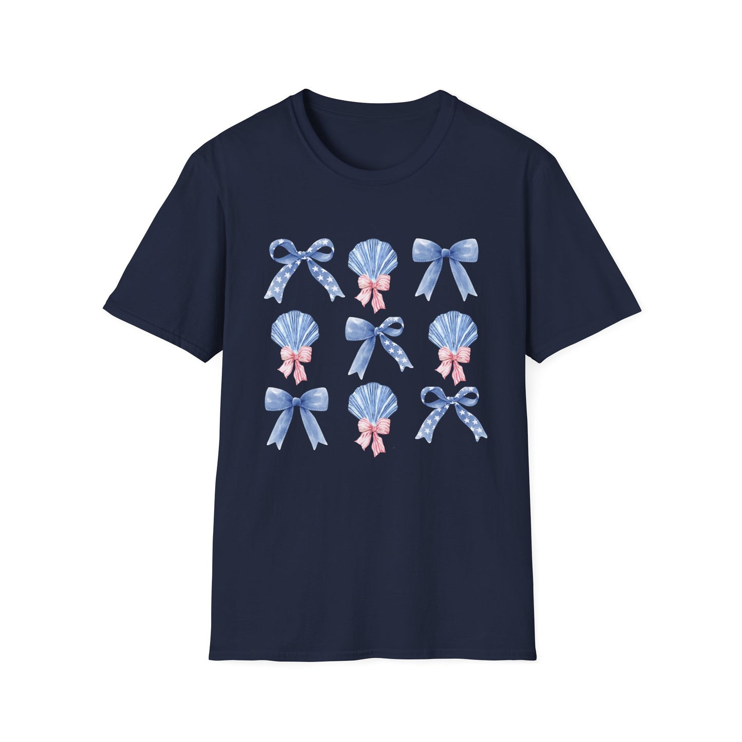 Coquette Bows Shells Coastal T-Shirt