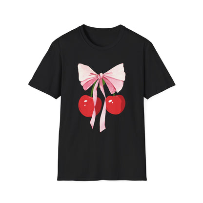 Coquette bows with Cherries T-Shirt