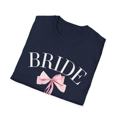 Bride Pink Coquette Bow T-Shirt