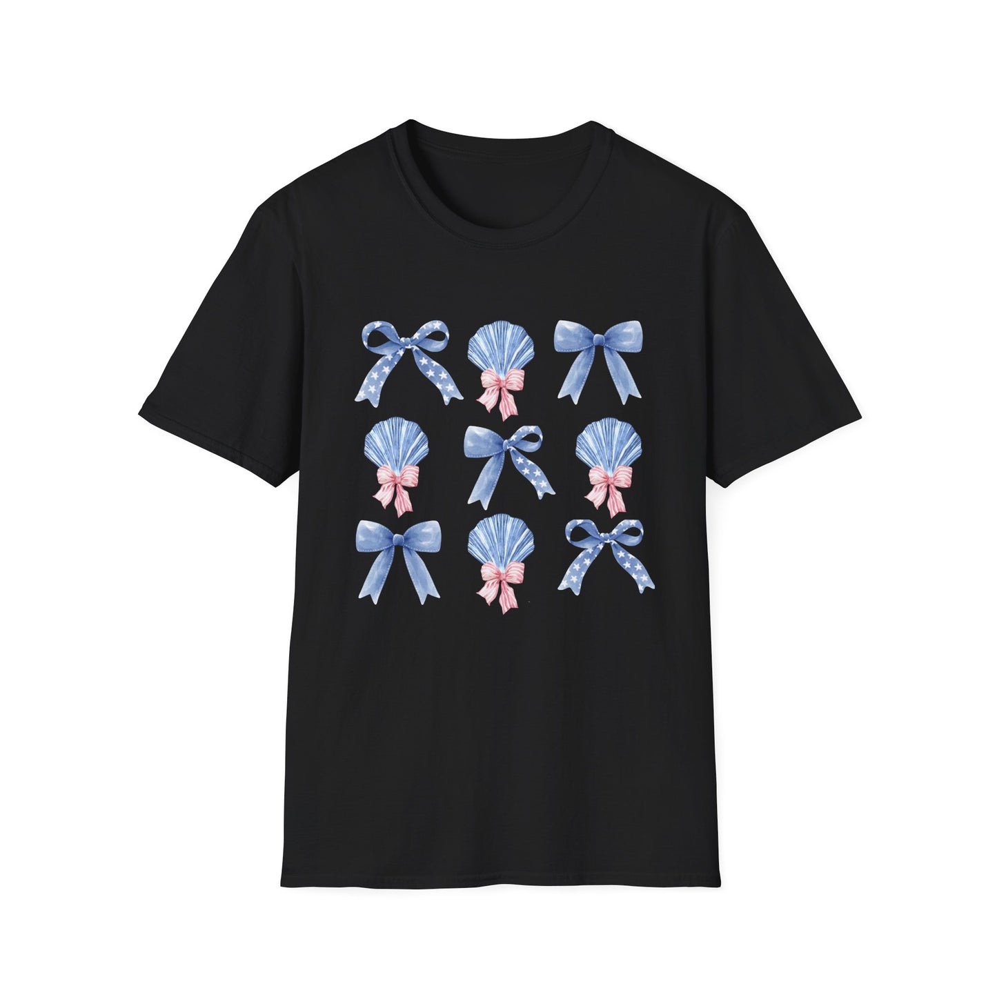 Coquette Bows Shells Coastal T-Shirt