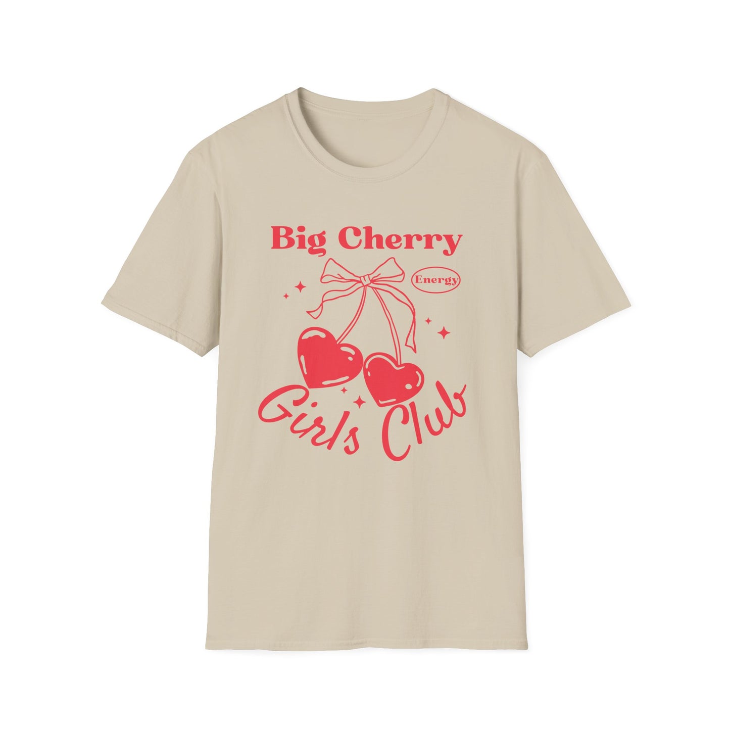 Big Cherry Energy Girls Club T-Shirt