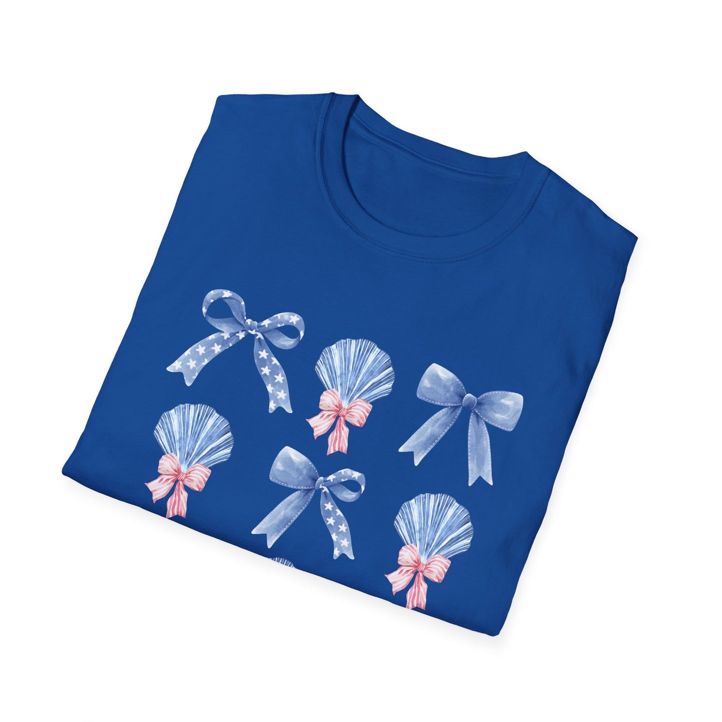 Coquette Bows Shells Coastal T-Shirt