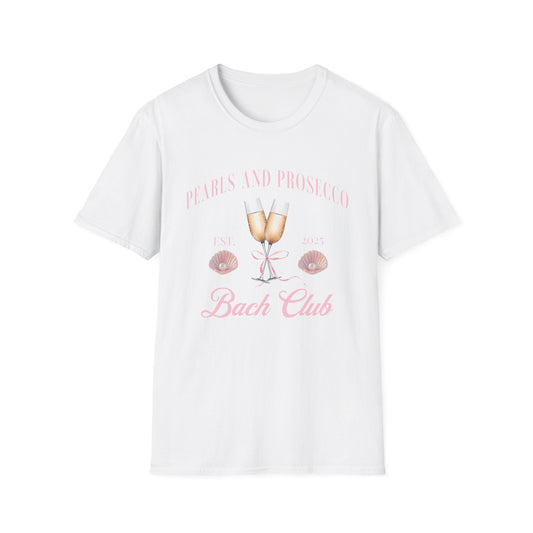 Pearl and Prosecco Bach Club 2025 T-Shirt