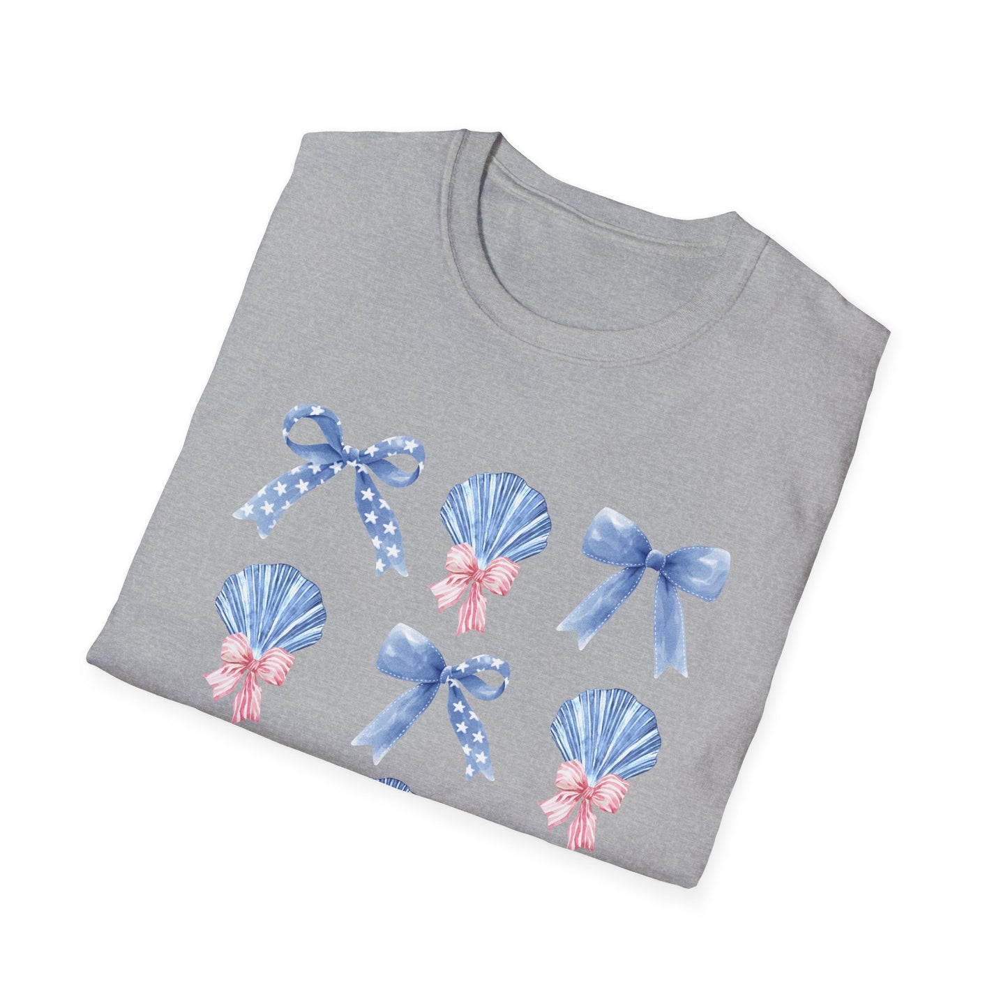 Coquette Bows Shells Coastal T-Shirt