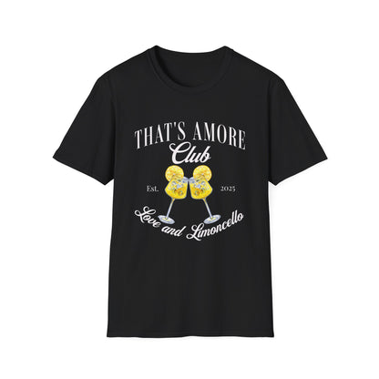 That's Amore Club Love and Limoncello 2025 T-Shirt