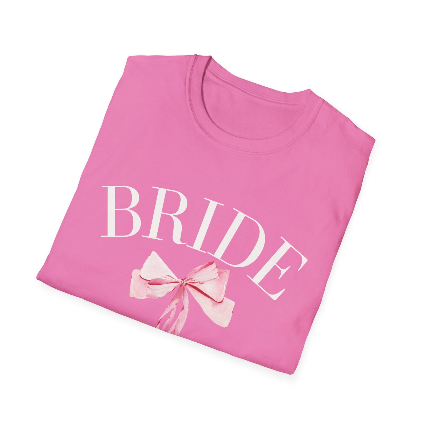 Bride Pink Coquette Bow T-Shirt