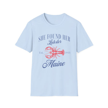 She found her lobster in Maine 2025 T-Shirt