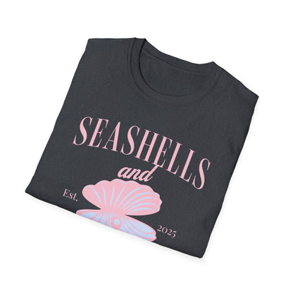 Seashells and wedding bells 2025 T-Shirt