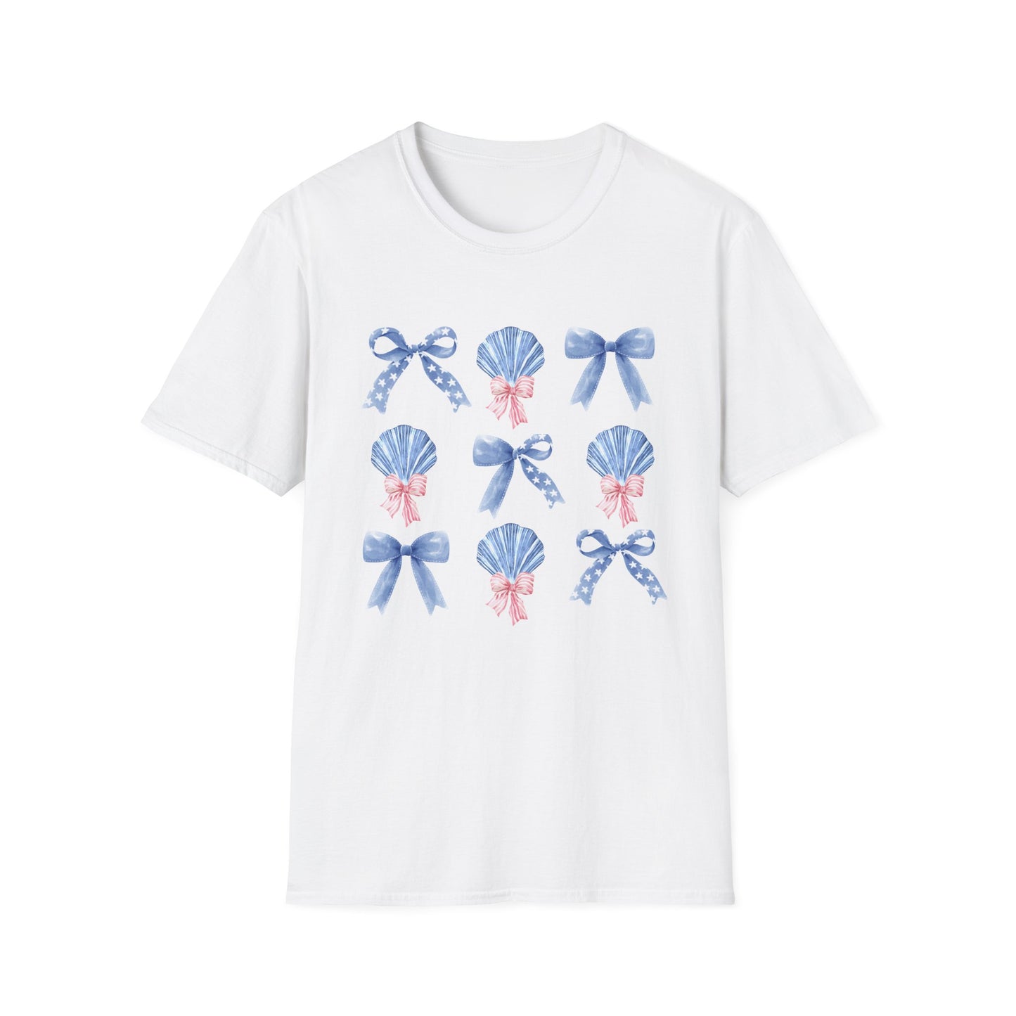 Coquette Bows Shells Coastal T-Shirt