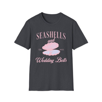 Seashells and wedding bells 2025 T-Shirt